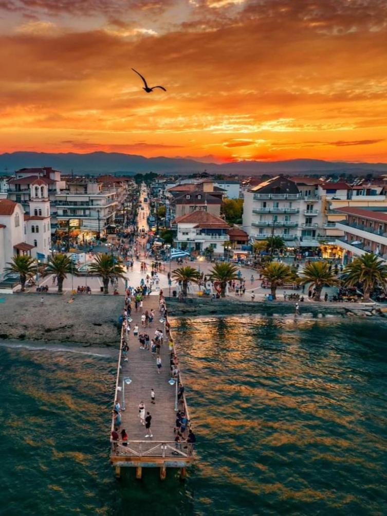 Apartmani Dedalus Paralía Buitenkant foto